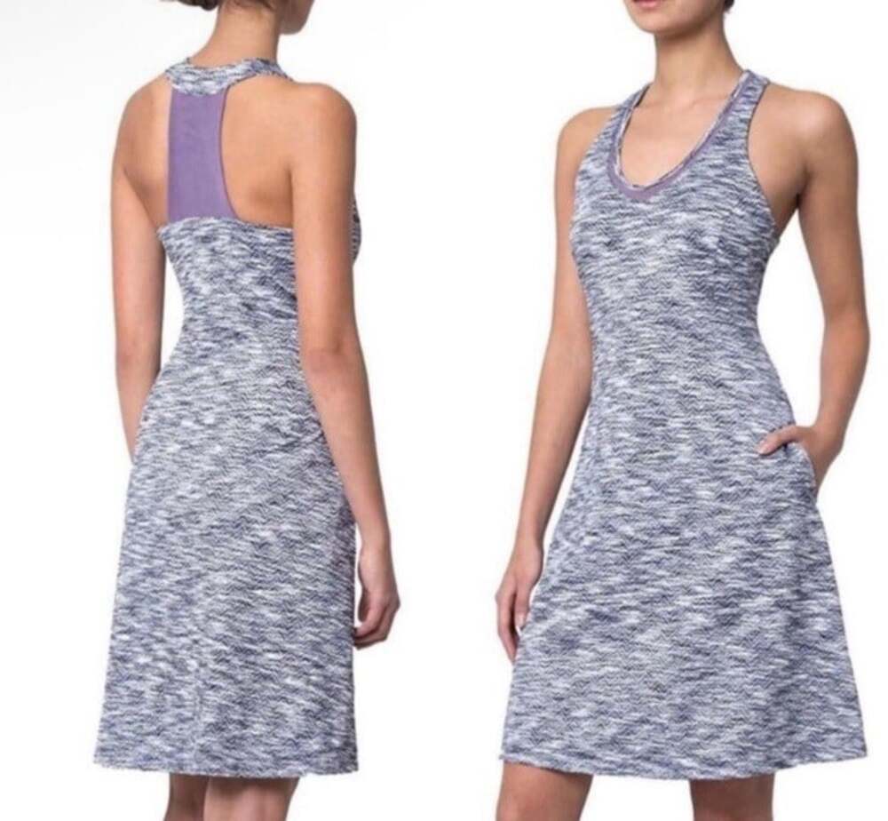 MPG Mondetta Performance Gear Travel Dress Active Sport Size XL Purple Racerback